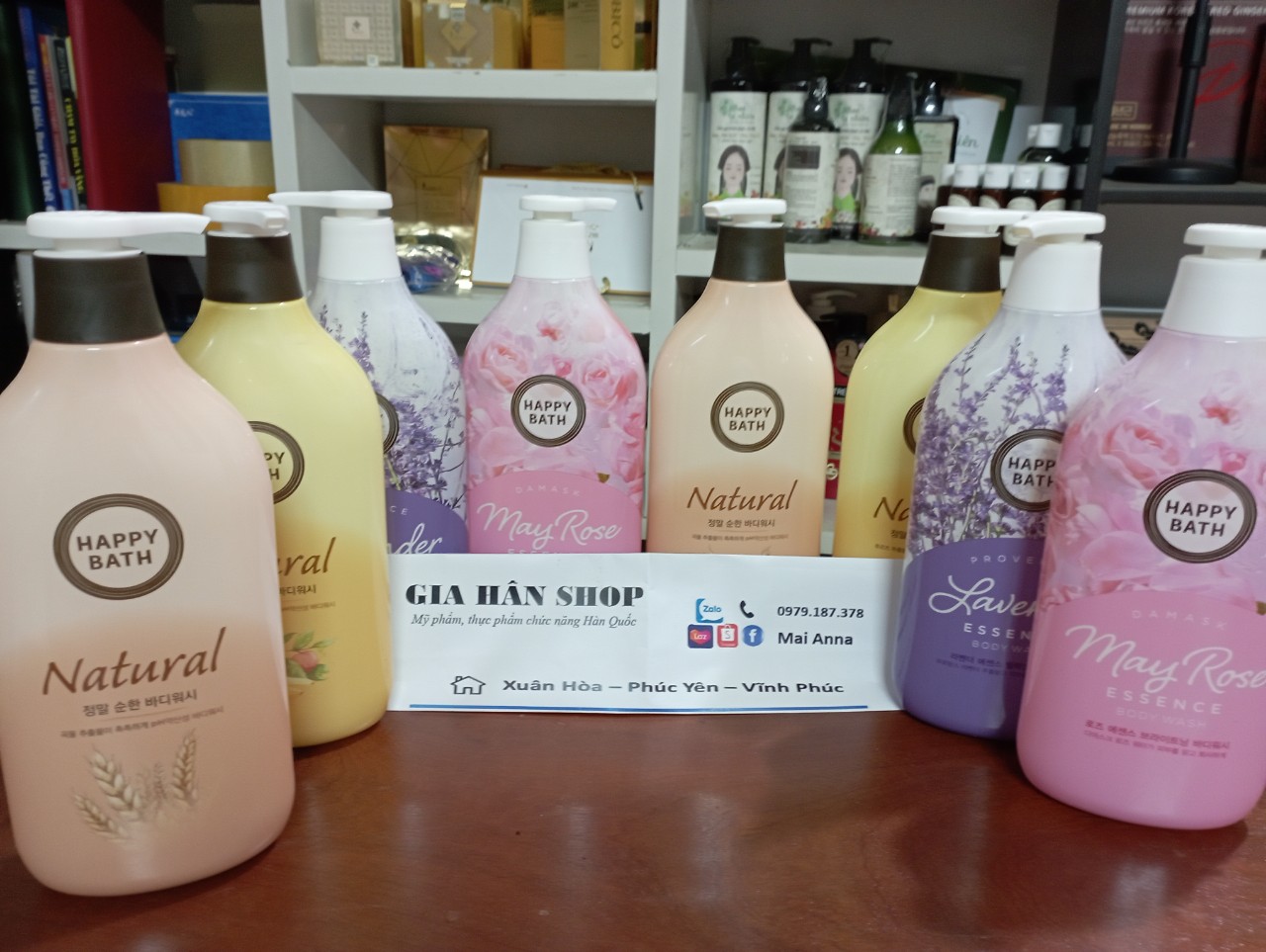 SỮA TẮM HAPPY BATH HÀN QUỐC 900ML