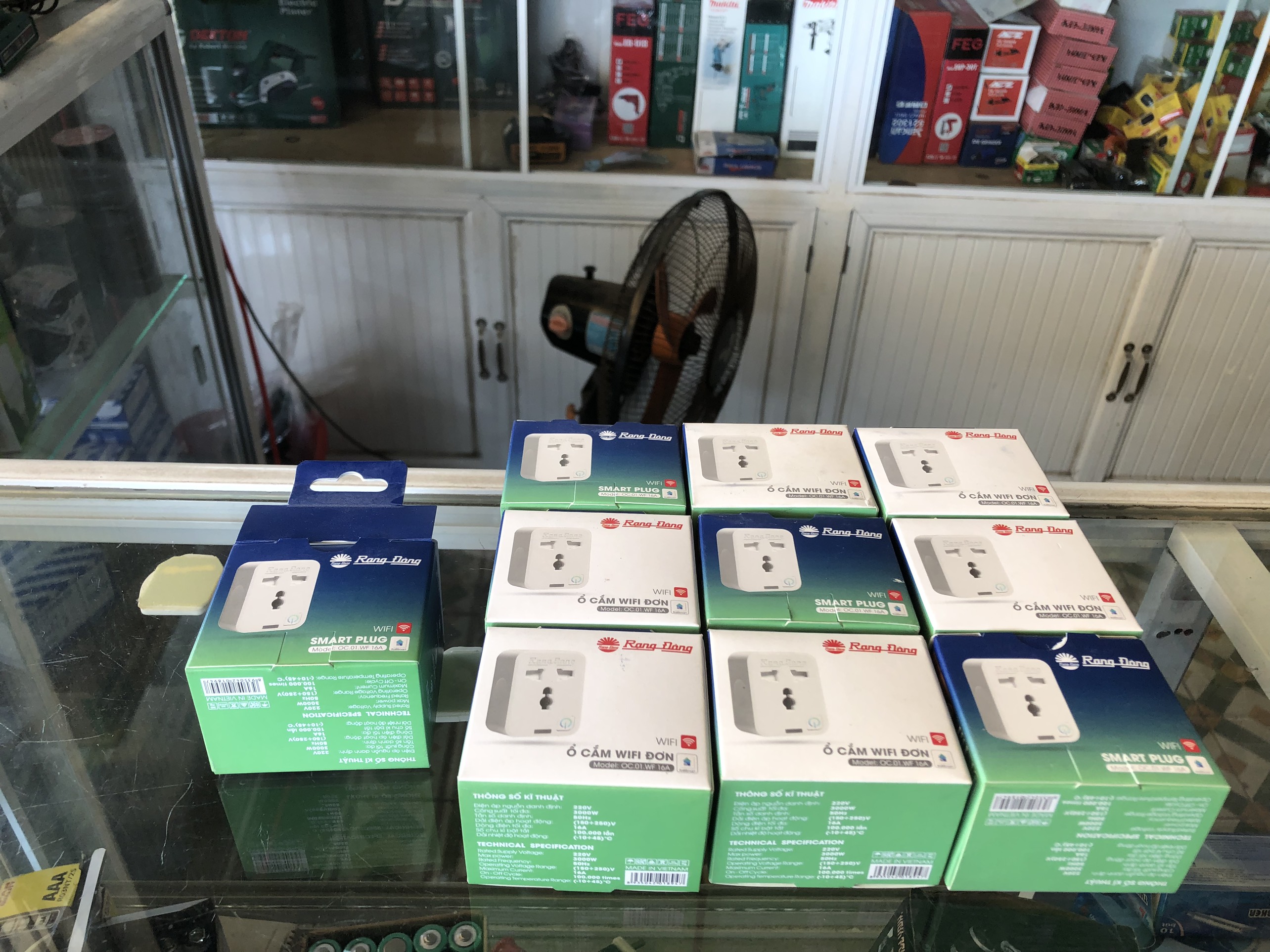 Ổ cắm wifi Rạng Đông 16A tự hẹn giờ