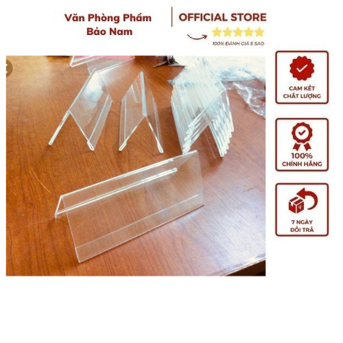 Kệ Mica Chức Danh, kệ đựng danh thiếp, các cỡ từ 6x10cm - 6 x14cm - 6x20cm - 6x24cm vvv...