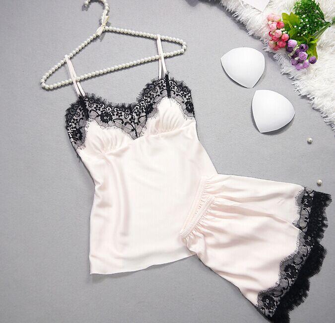 Bộ mặc nhà lụa sexy siêu xinh