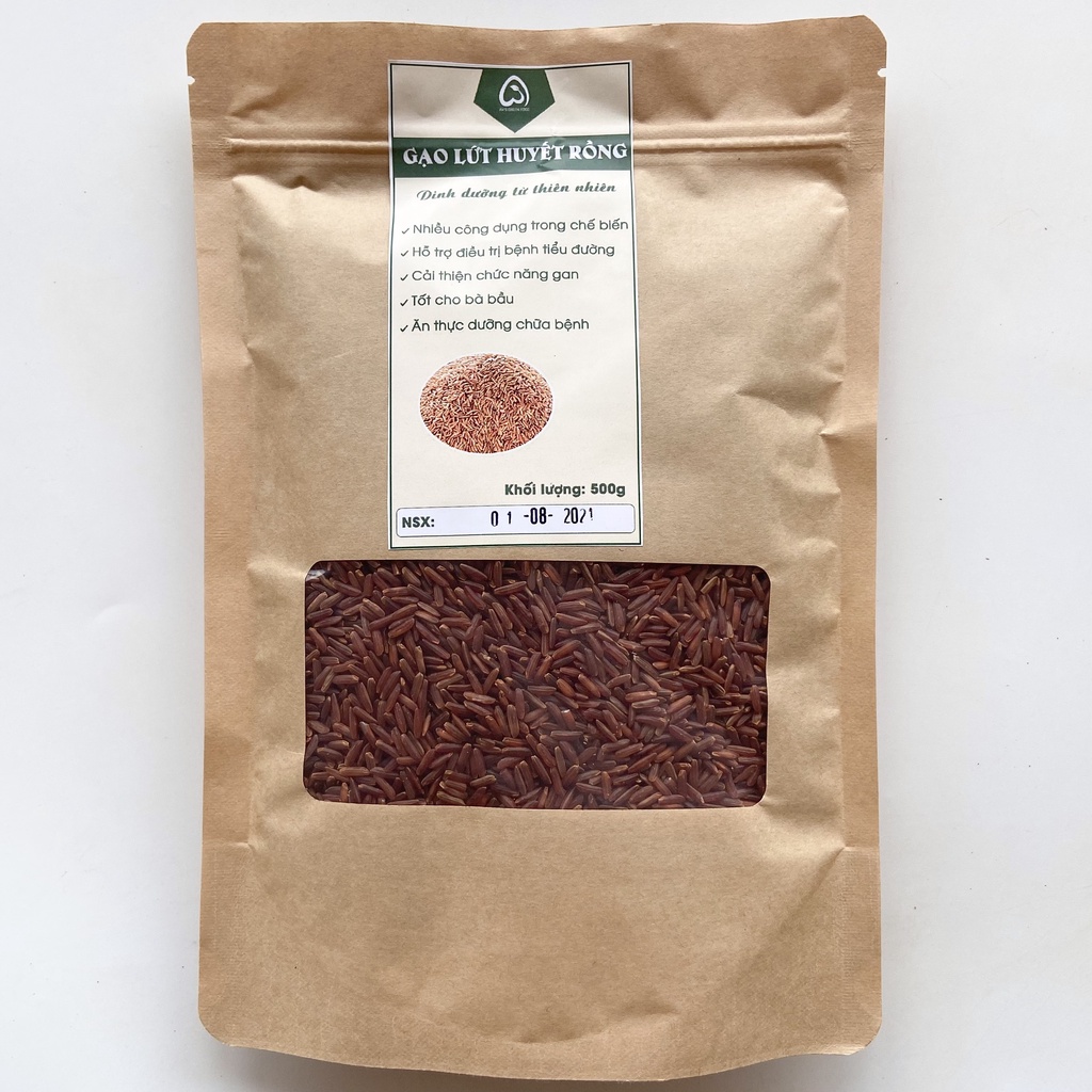 Gạo Lứt Huyết Rồng Hữu Cơ - AnMun [500gr]