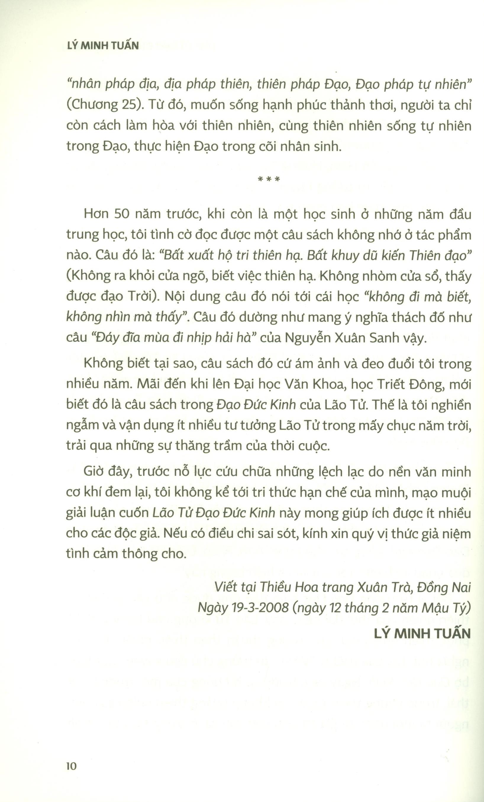 Lão Tử - Đạo Đức Kinh Giải Luận