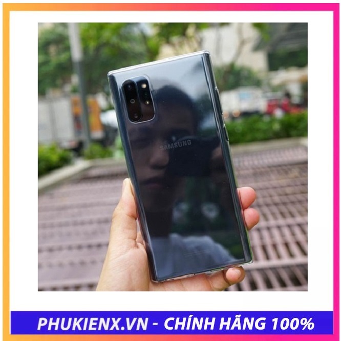 Ốp  Galaxy Note 10 Plus slicone trong suốt theo máy