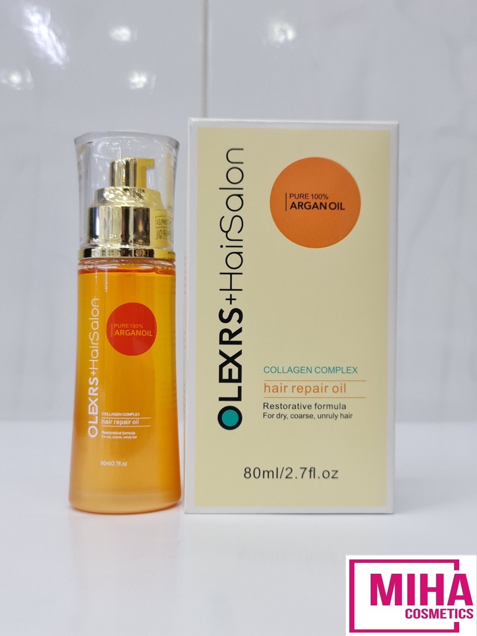 Tinh Chất Dưỡng Tóc Bóng Mượt Vào Nếp Olexrs 80ml