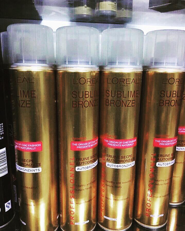 Gôm(gel) Xịt Tóc L'OREA  Sublime Bronze 320ml + Sáp(wax) Vuốt Tóc Nam  L'OREA 100g tặng lược tạo kiểu