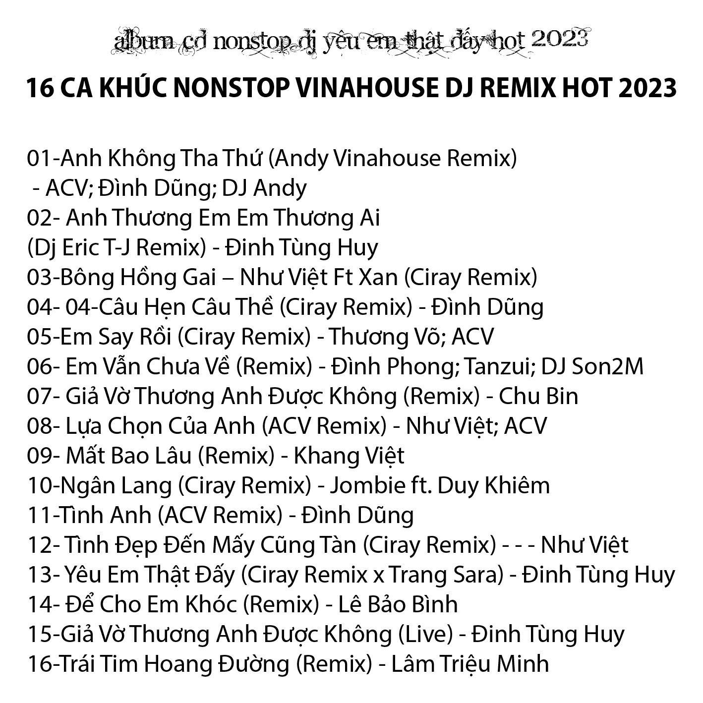 CD.22 : Bolero Nhạc Tình Thế Hệ Trẻ : LossLess Wav 1411 kbps