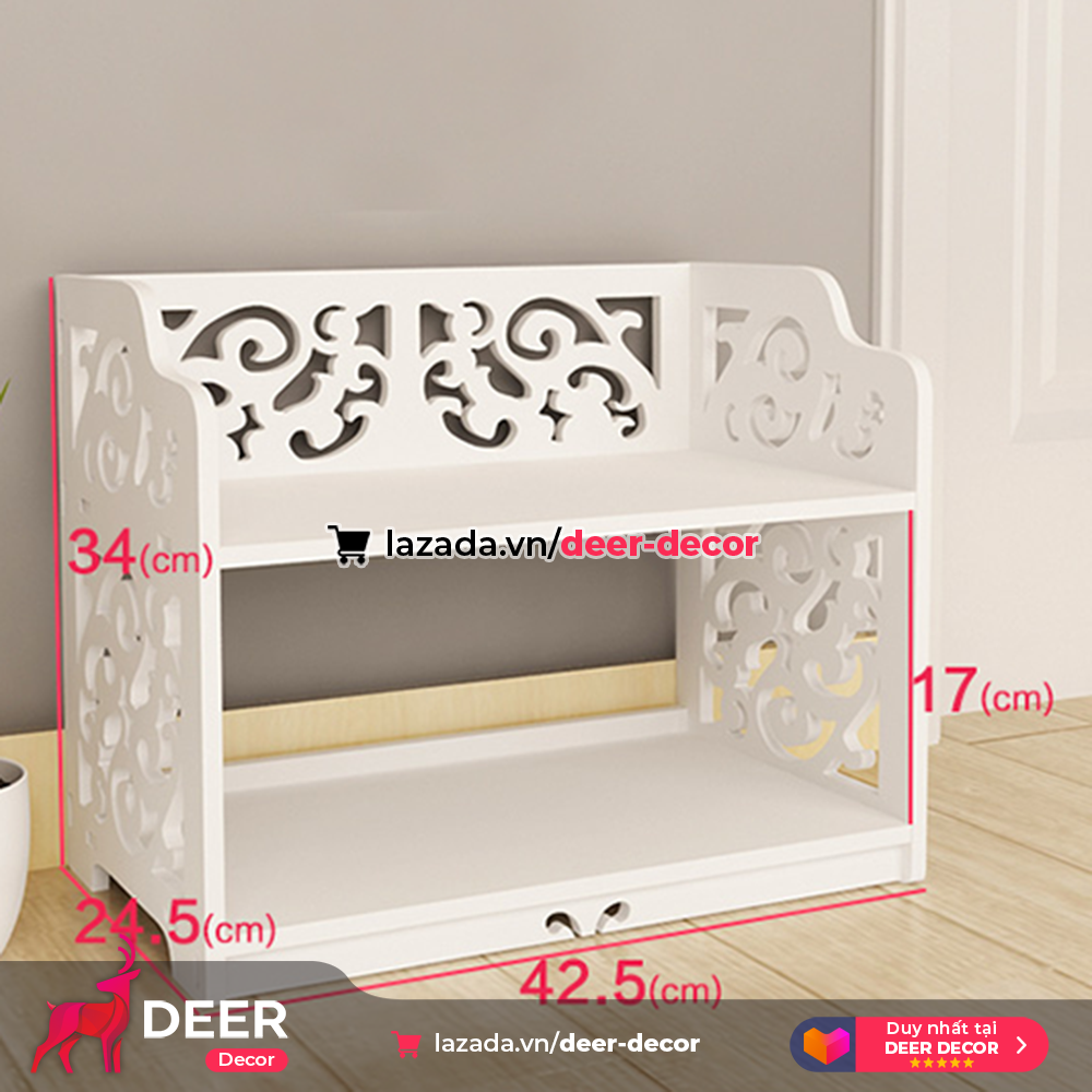Kệ Để Sách - Để Mỹ Phẩm - Để Gia Vị Phòng Bếp - DEER DECOR