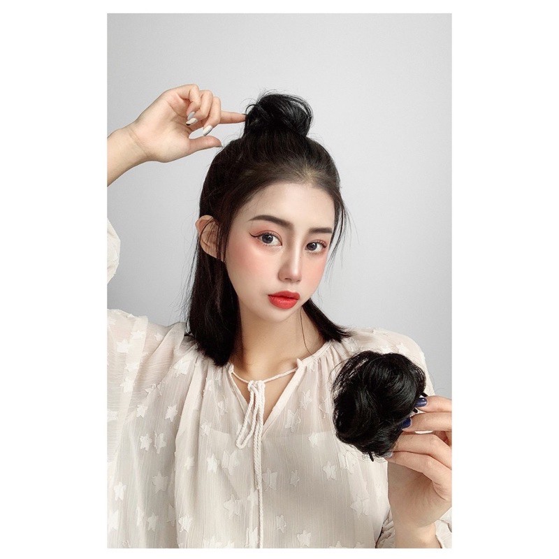 TÓC GIẢ BÚI MINI 😍BÚI DẠNG KẸP 🥰 MẪU MỚI KẸP TO