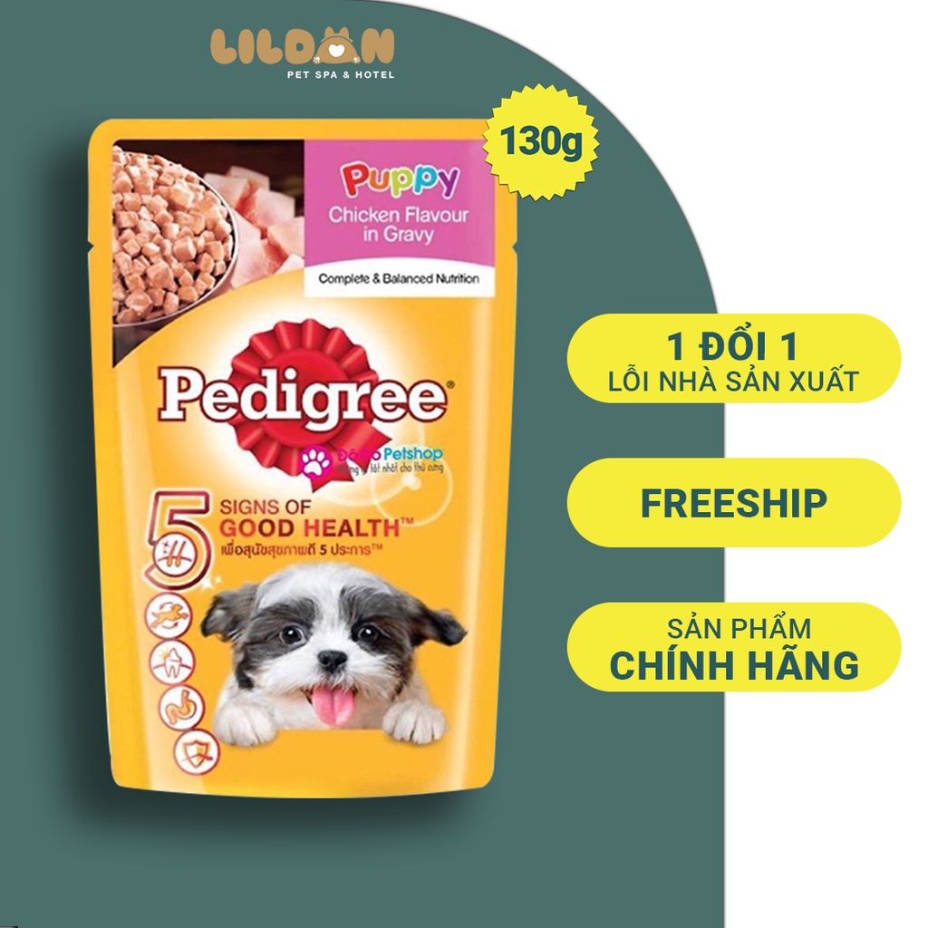 Pedigree pate pedigree puppy - pate cho chó con vị gà nấu sốt