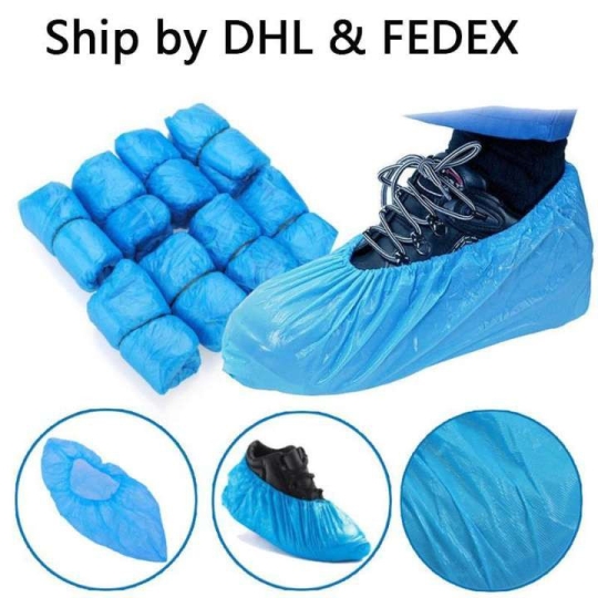 Bộ 100 bao bọc giầy nilon chống thấm nước khi đi mưa