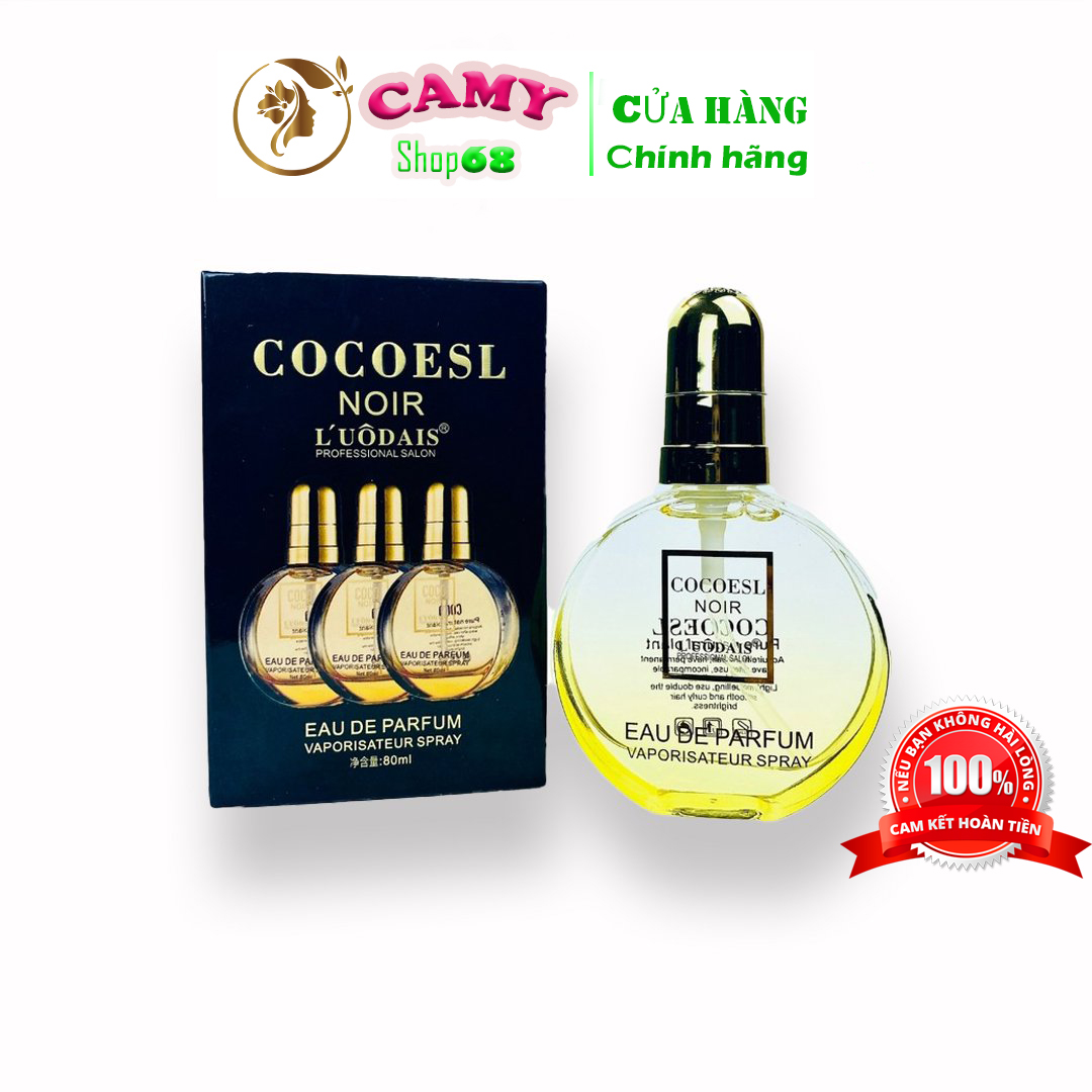 Tinh dầu dưỡng tóc Cocoesl Noir hương nước hoa 80ml Camy shop68