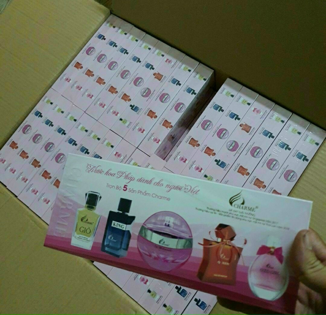 Set 5 mùi nước hoa C.h.a/m..e Mini 10ml