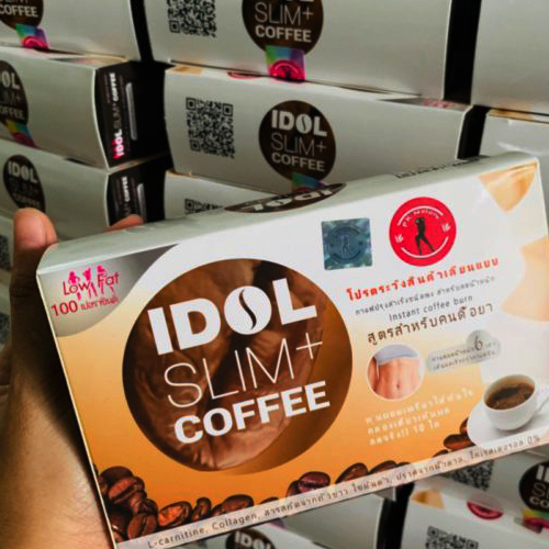 Cà phê giảm cân idol slim coffee Thái Lan (Hộp 10 gói nhỏ x 15g)