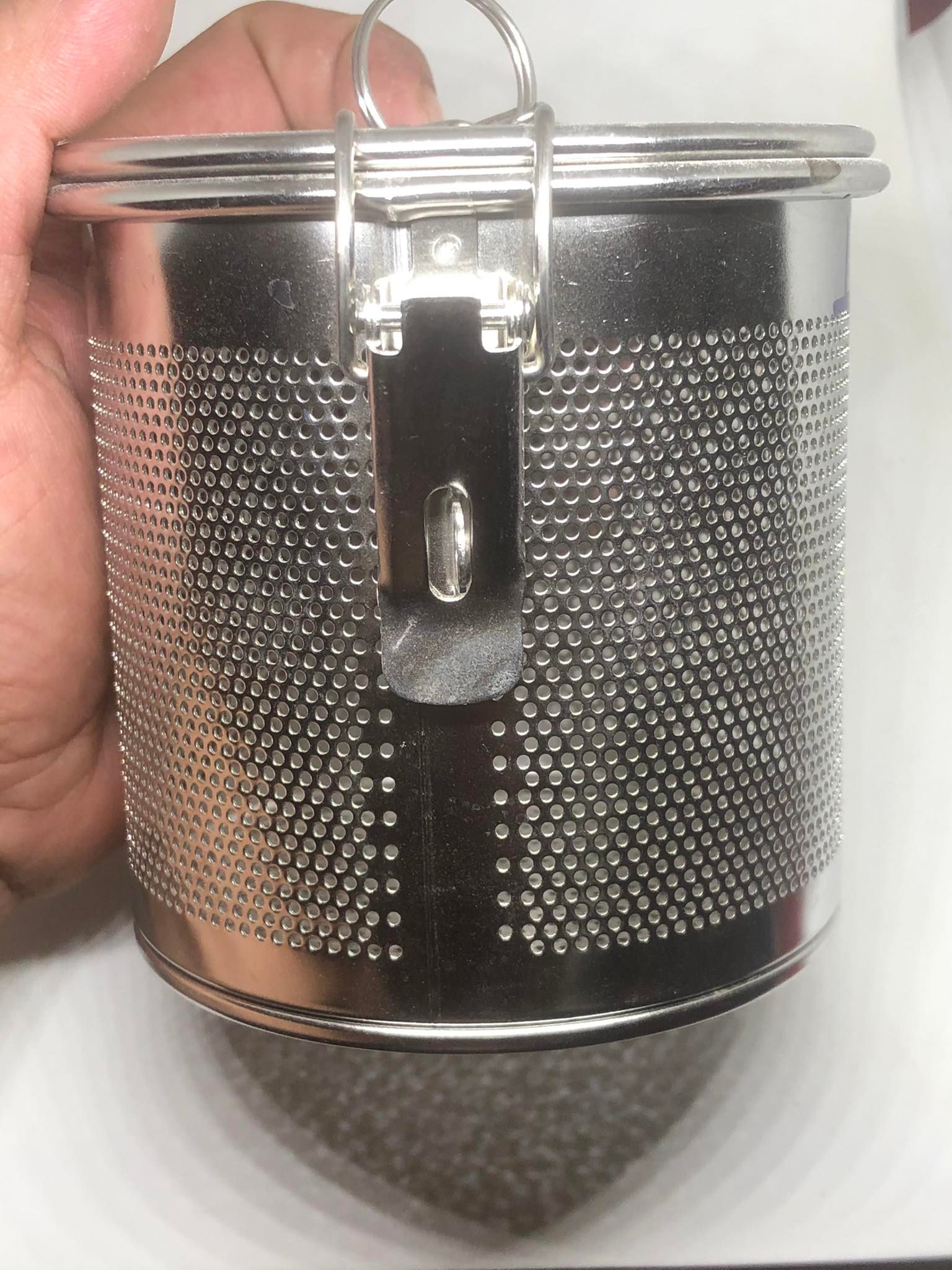 Dụng Cụ Giỏ Inox Đựng Gia Vị