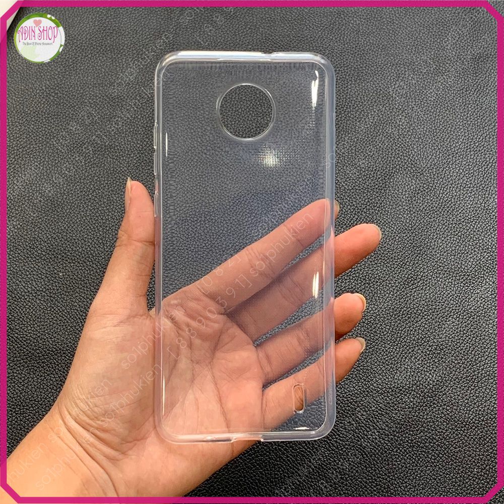 Ốp lưng Nokia C20 dẻo đen TPU, dẻo trong bền đẹp