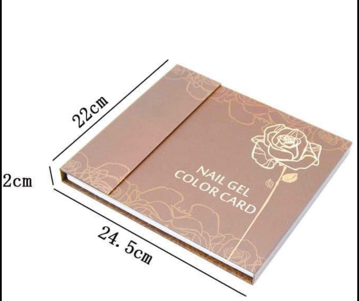 Sổ móng 120 màu nail (không bao gồm móng)