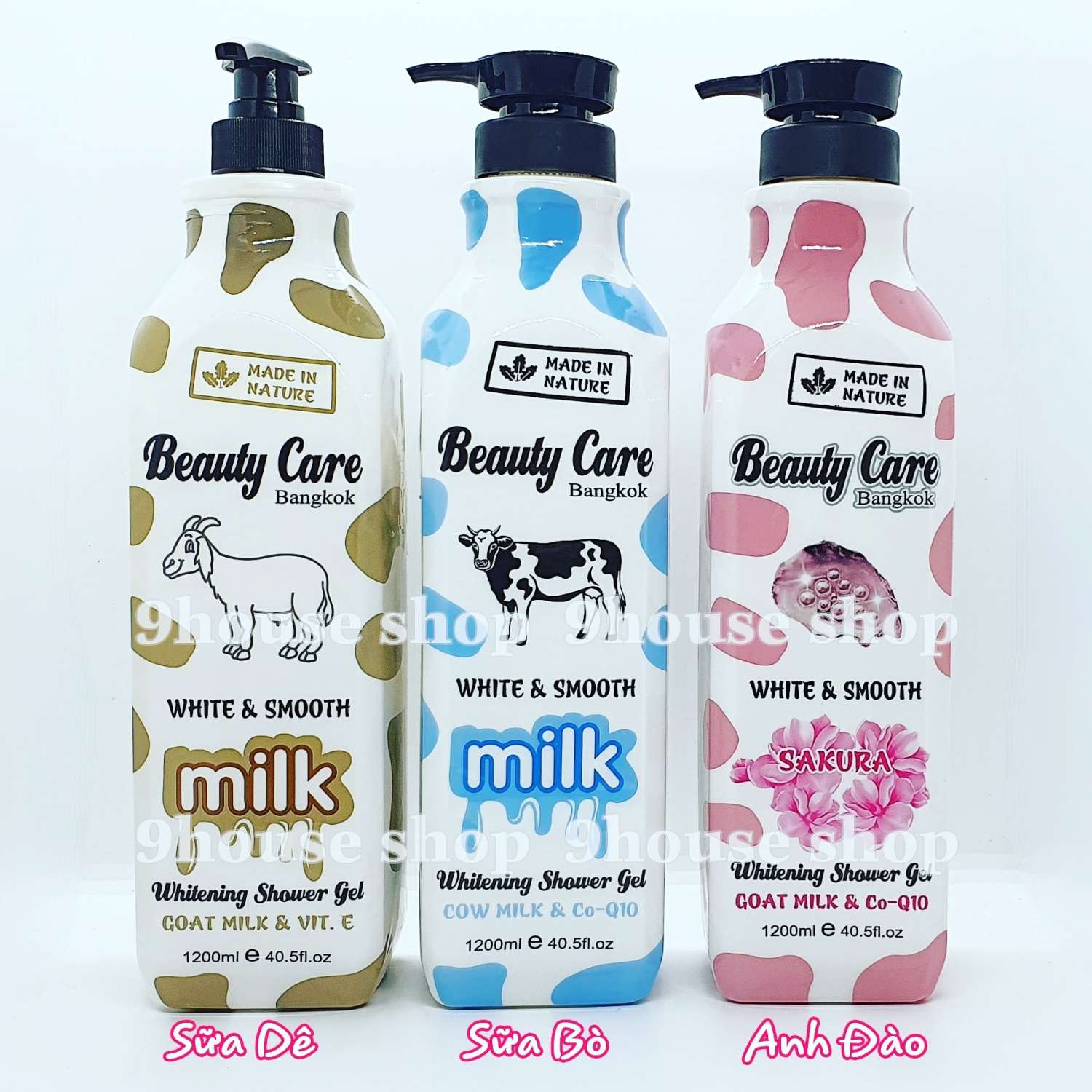 Sữa Tắm Beauty Care 1200ML vuông