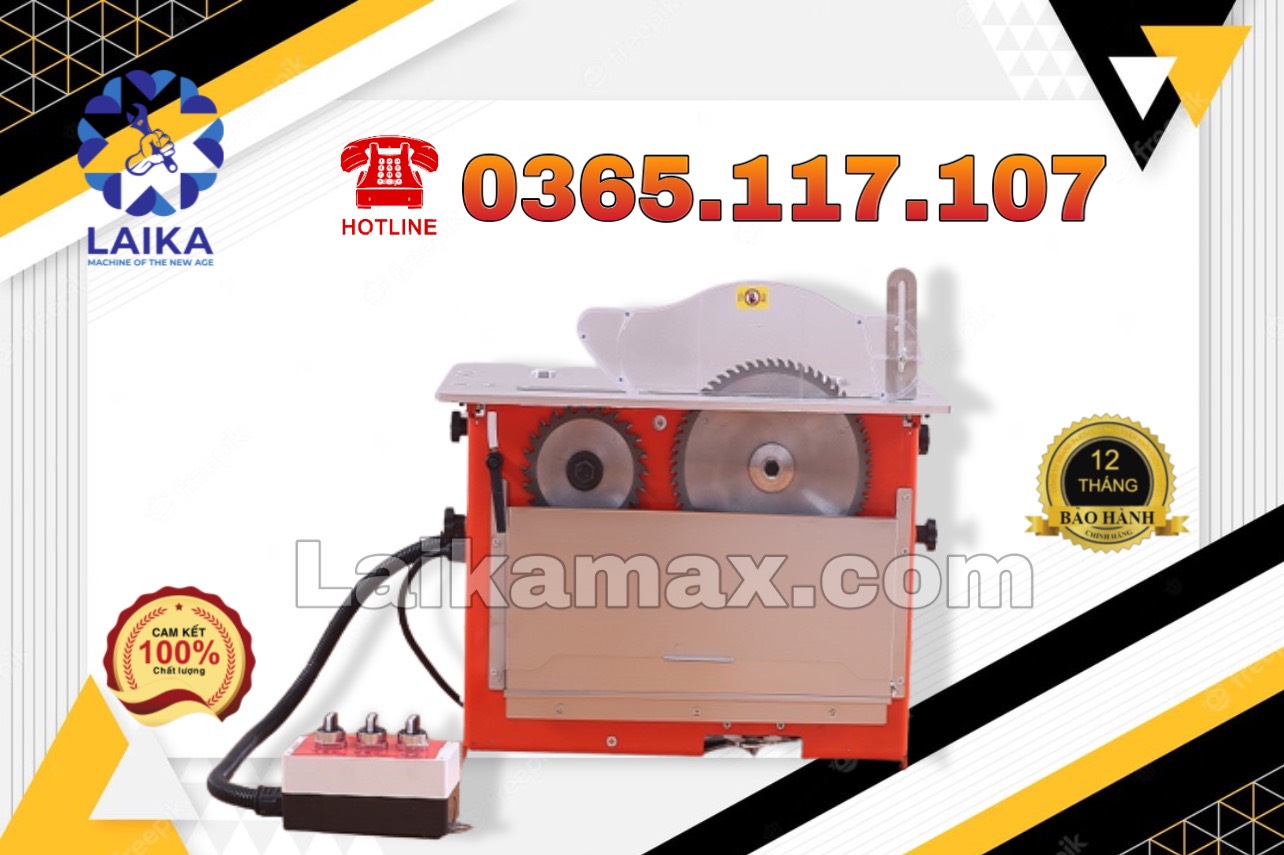 Máy cưa bàn trượt mini động cơ máy cắt