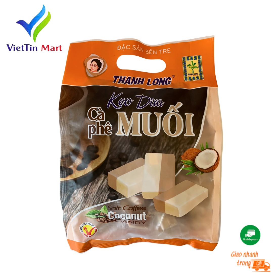 Kẹo dừa lá dứa sầu riêng hiệu Thanh Long