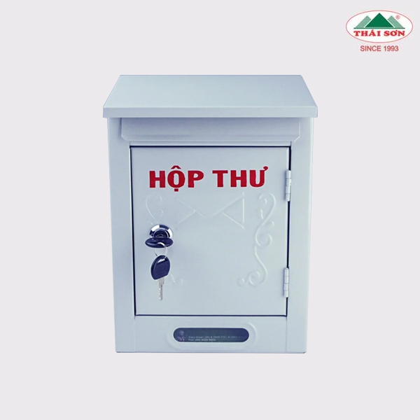Hộp Thư Thái Sơn - Size Nhỏ Chất Liệu Sắt Sơn Tĩnh Điện - ( HÀNG CHÍNH HÃNG - ĐỔI TRẢ MIỄN PHÍ )