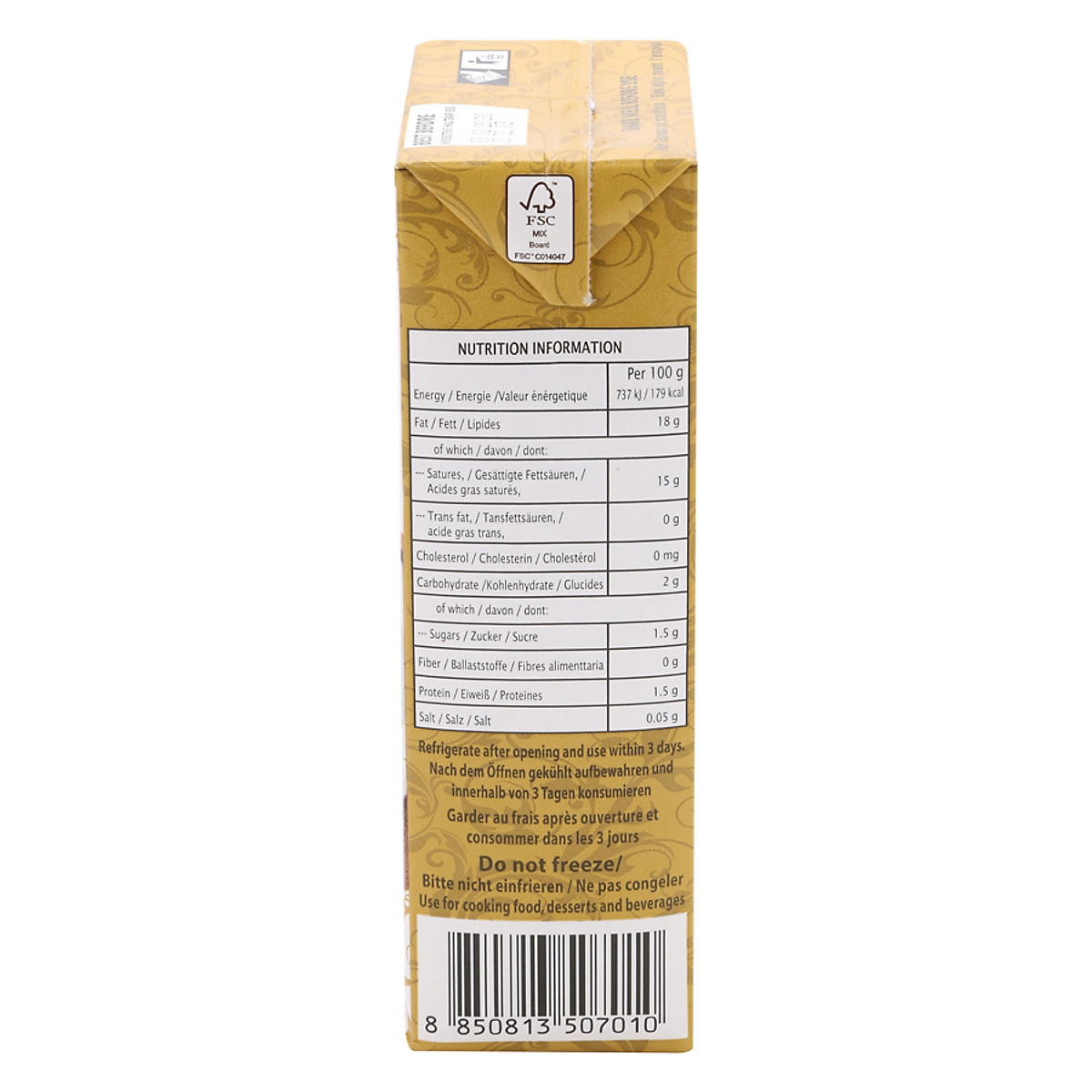Nước Cốt Dừa Roi Thai 1L - Nhập Khẩu Thái Lan | Roi Thai Coconut Milk 1L