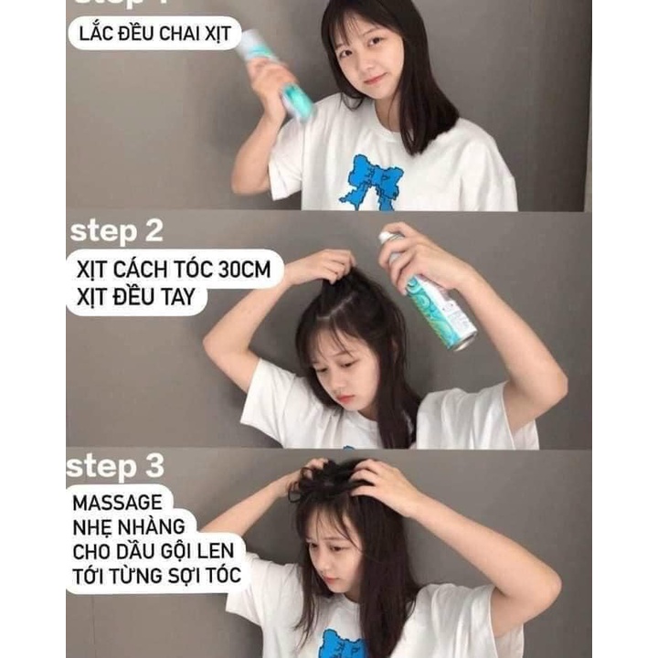 Dầu Gội Khô Batiste Dry Shampoo - 200ml