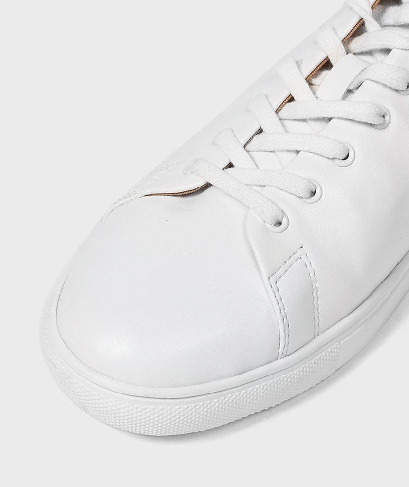 Giày Nam Sneaker Trắng Đáp Nâu - Gl212028