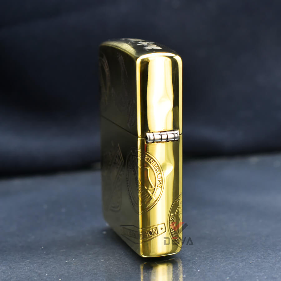 Zippo Khắc Logo Thương Hiệu Harley-Davidson ZN114