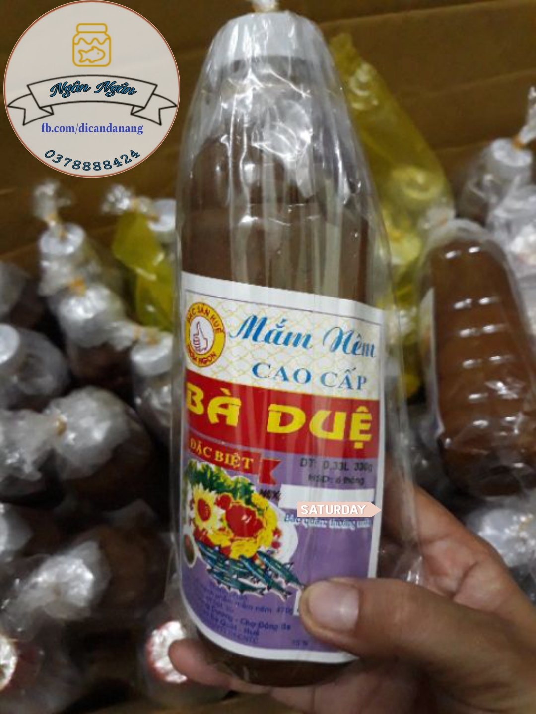 [HCM]Mắm nêm bà Duệ 500g