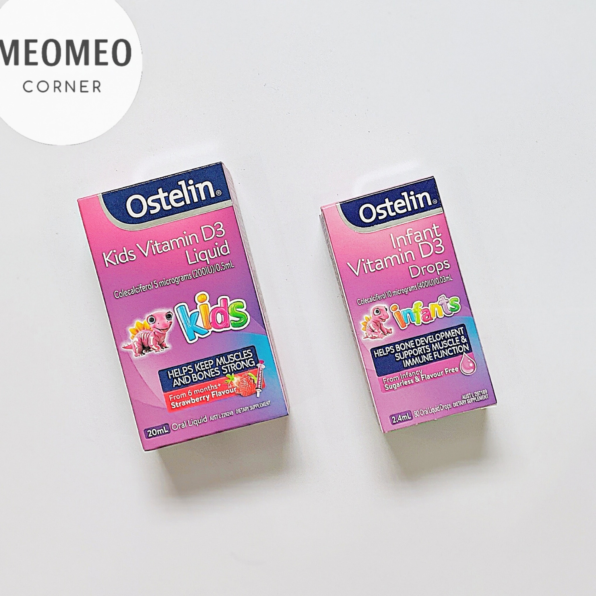 [HCM]Ostelin Vitamin D3 Liquid 20ml Úc cho bé
