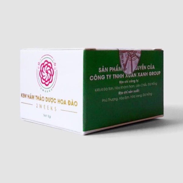 Kem nám thảo dược Hoa Đào