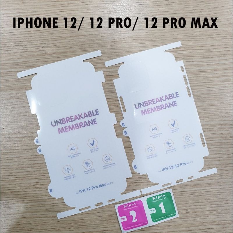 Miếng dán PPF chống xước iPhone 12 iPhone 12 Pro iPhone 12 Pro Max