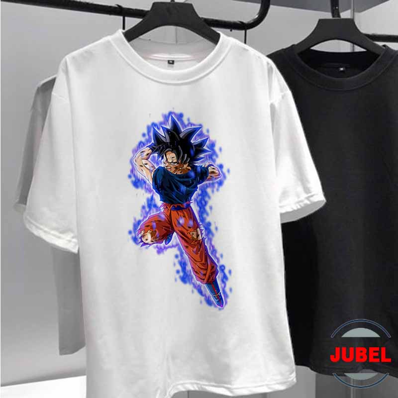 [HCM]Áo thun Unisex - Goku lửa xanh