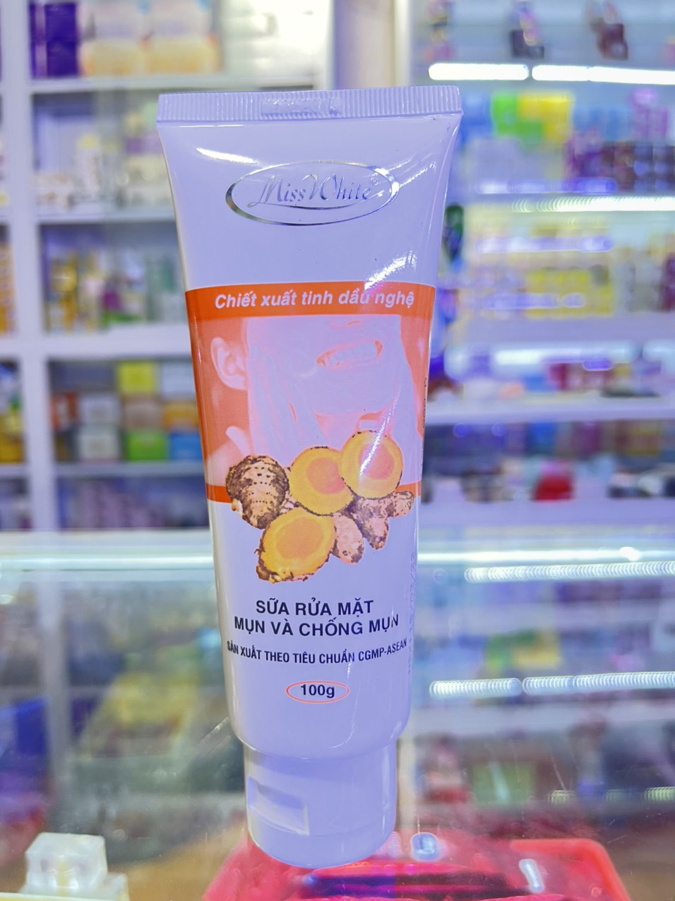 Sữa rửa mặt mụn và chống mụn MissWhite 100g