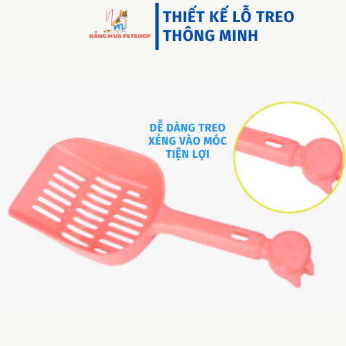 Xẻng xúc cát cho mèo tiện dụng size lớn