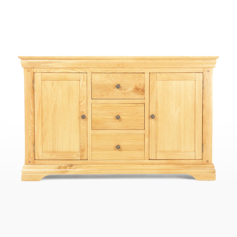 [Freeship][Trả góp 0%] Tủ trữ đồ lớn IBIE Victoria gỗ sồi màu tự nhiên