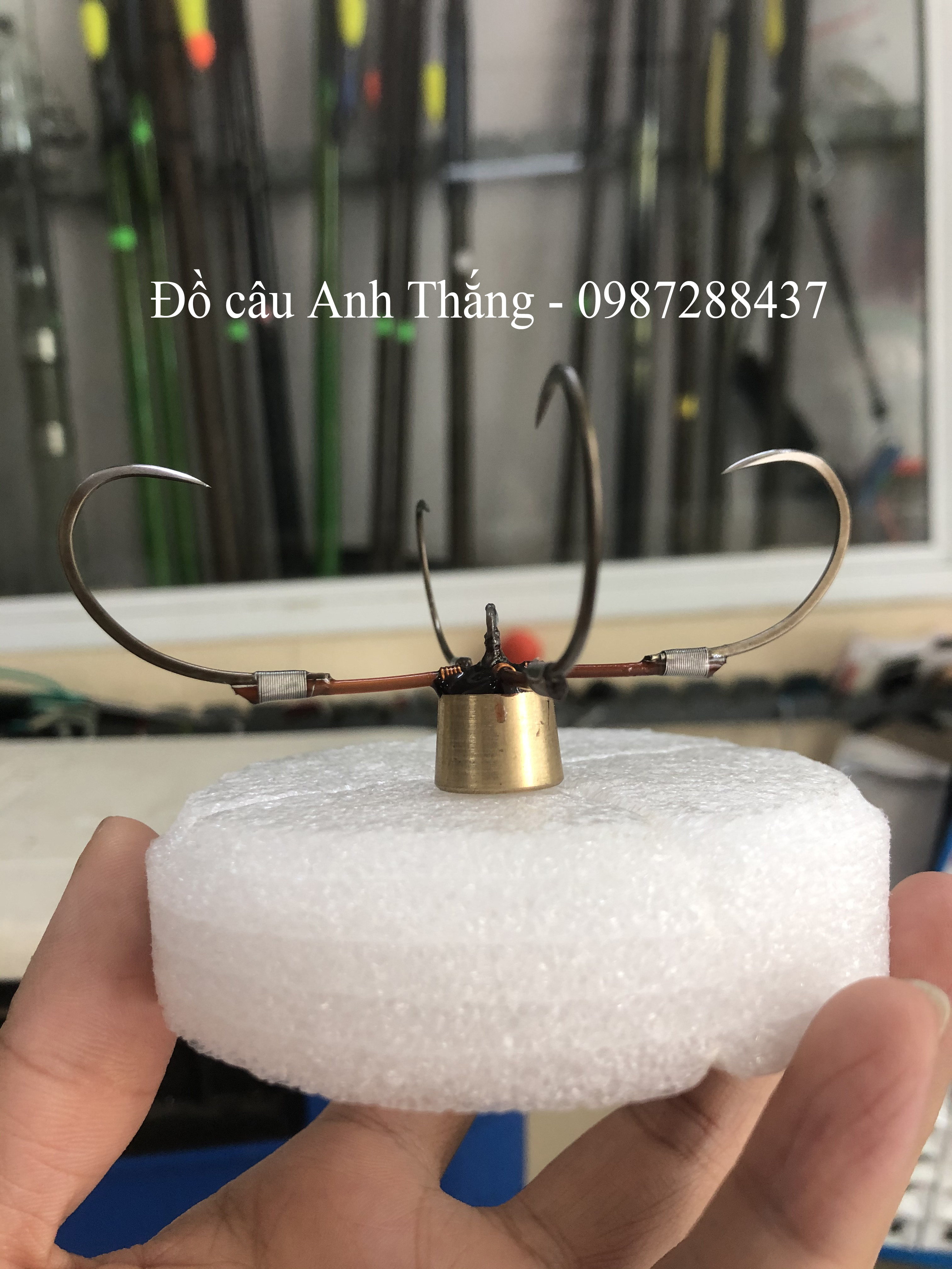 Lưỡi tứ câu lục dáng xoài béo tay cứng săn hàng thép Nga xịn.