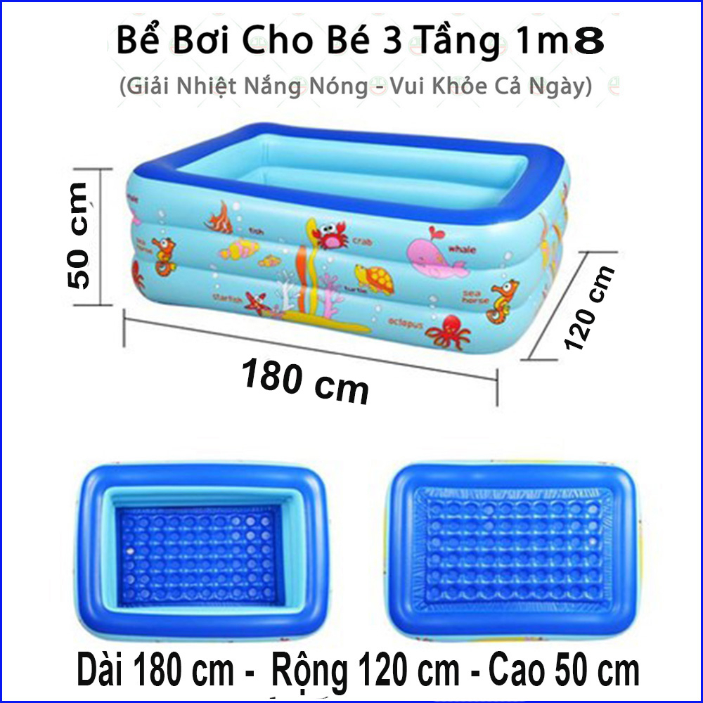 Bể bơi phao các cỡ , Hồ bơi phao cho bé