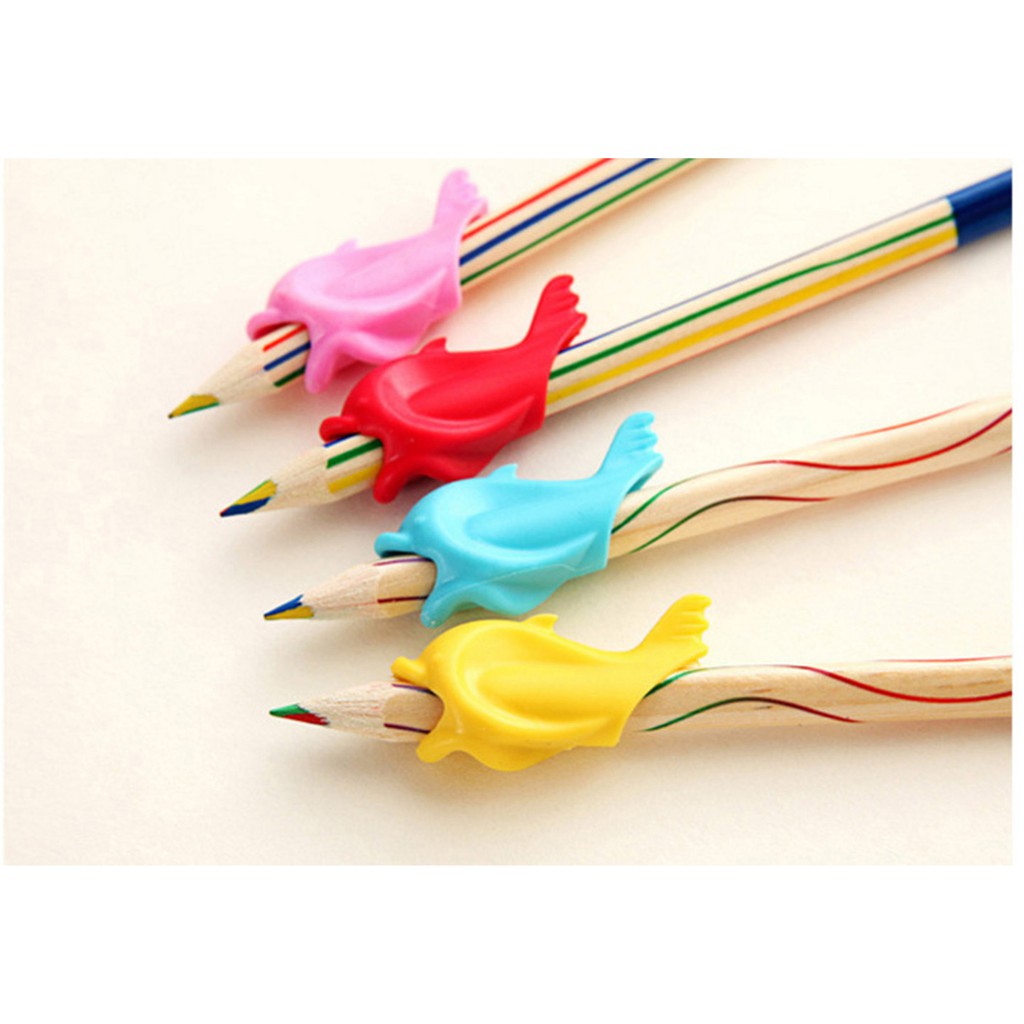 Bộ 20 Cá Heo Hỗ Trợ Cầm Bút Chắc Chắn Cho Bé
