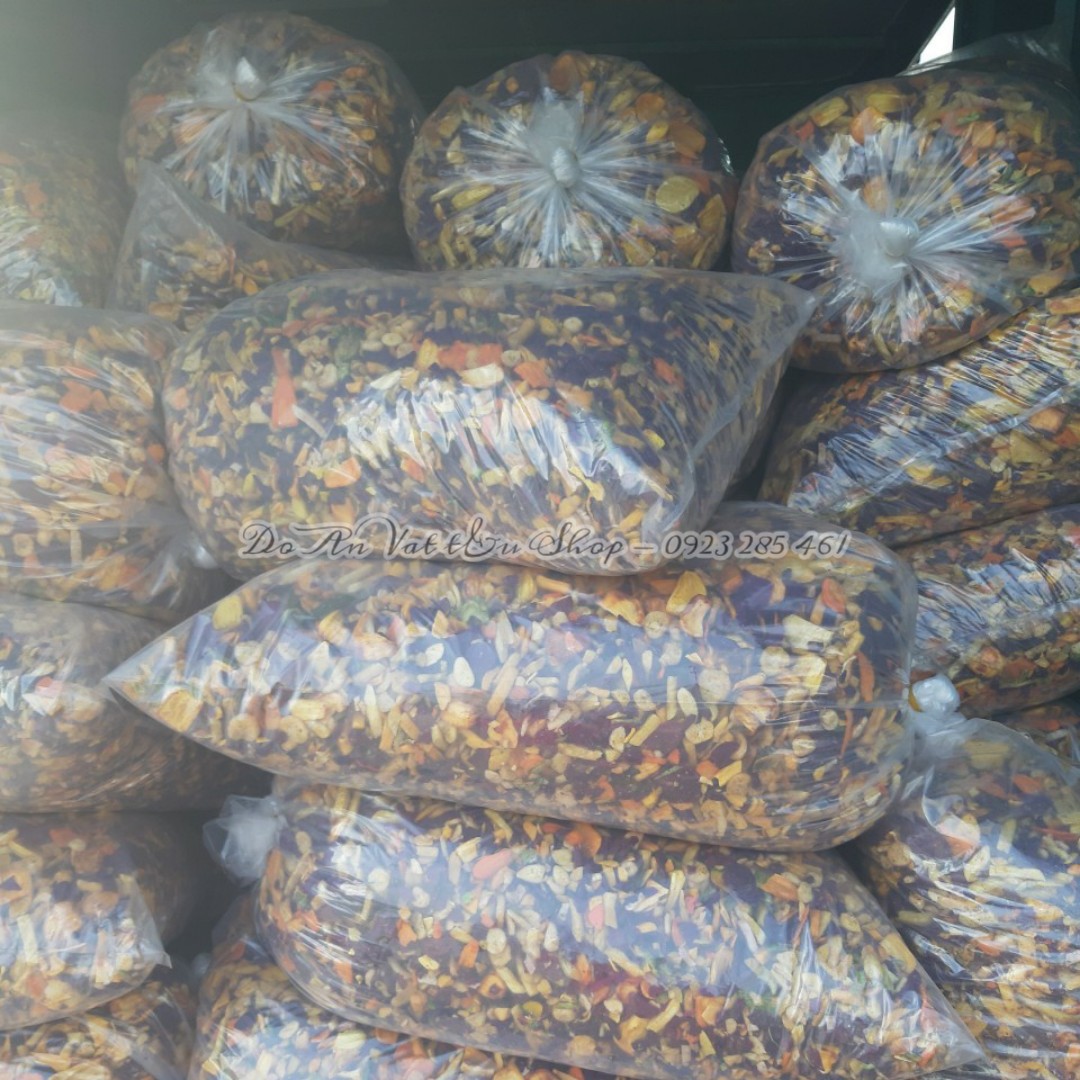[HCM]500gr-Trái Cây - Rau Củ Sấy Vụn Thập Cẩm