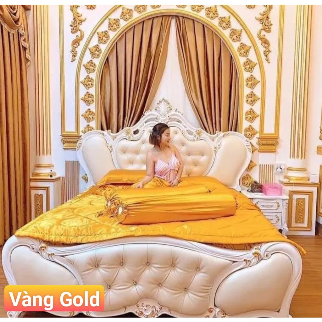☀️XÃ HÀNG☀️ Mền lẻ phi lụa size lớn 2m2x2m, Chăn chần bông cho mùa hè, vải phi lụa Thái Tuấn mát mịn, microfiber loại 1 - Nemtot Bedding