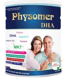 Combo 2hộp 900gr, Date 2024 Sữa Physomer DHA dinh dưỡng dành cho người thumbnail