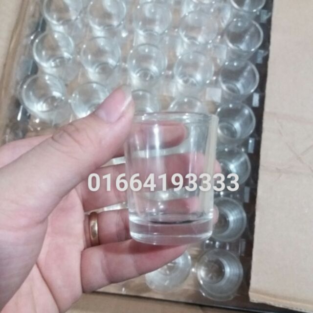 Ly rượu thủy tinh Ly mắt trâu giá sỉ