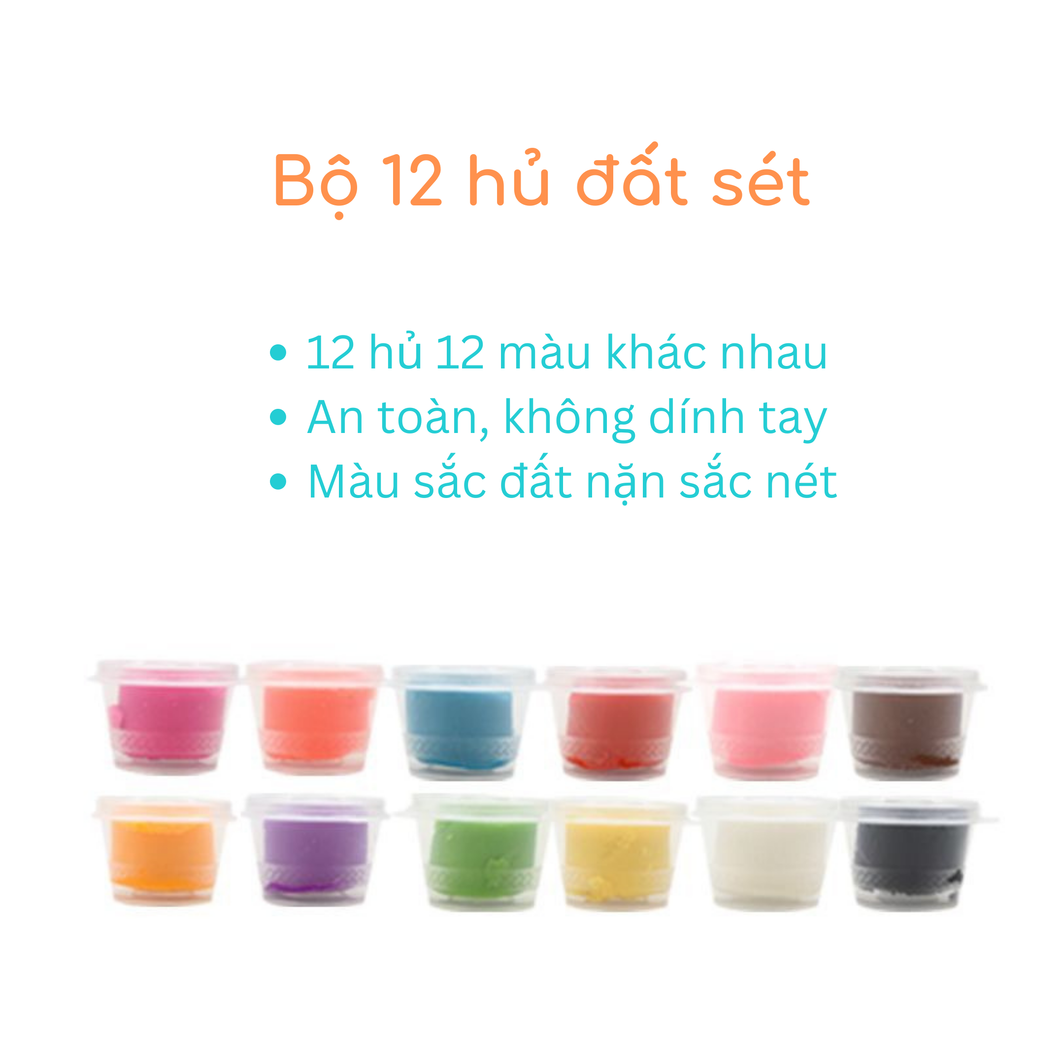 Đồ Chơi Bé Gái Làm Kem Đất Nặn Đất Sét Dẻo Chơi Đồ Hàng