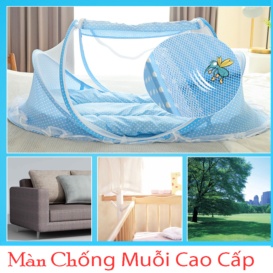 Màn chụp cho bé, màn chụp đa năng có nhạc