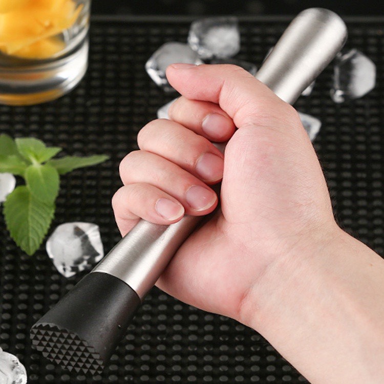 Chày dầm pha chế cao cấp inox chắn chắn, dài 20cm
