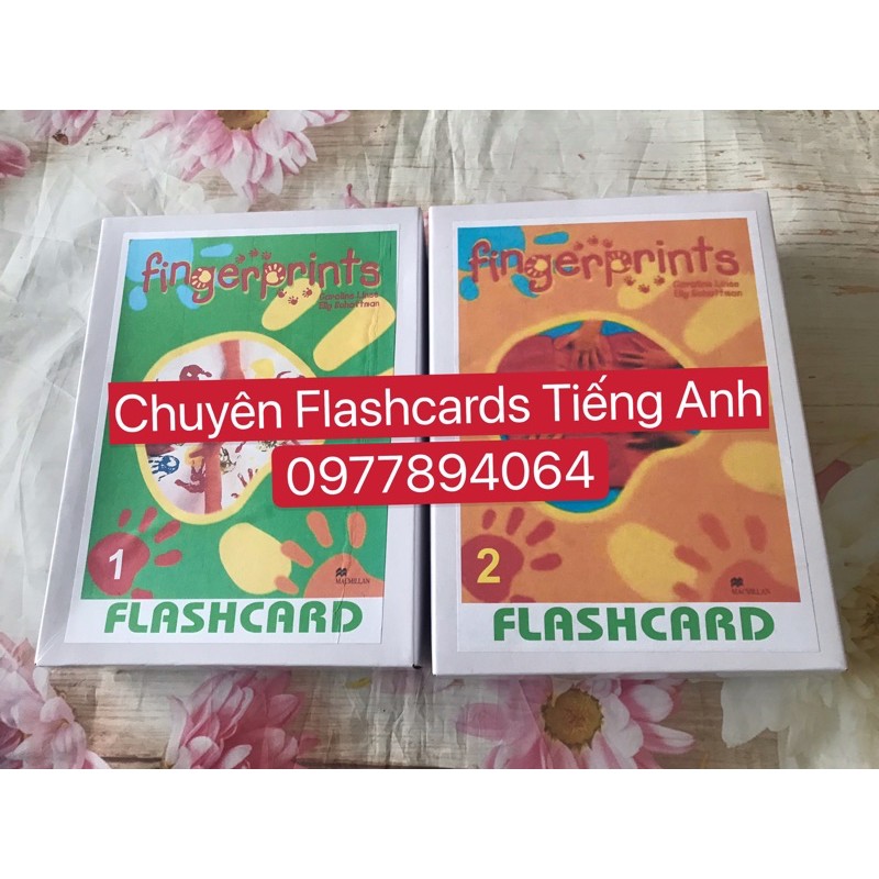 Flashcards Finger Prints Level 1-2