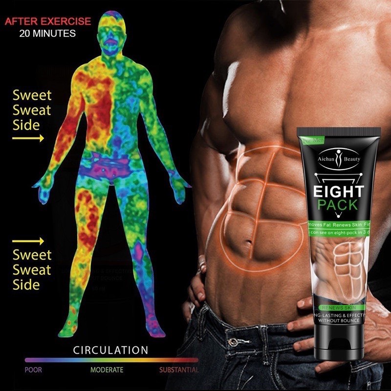 KEM TAN MỠ TĂNG CƠ EIGHT PACK chuyên đốt mỡ thừa