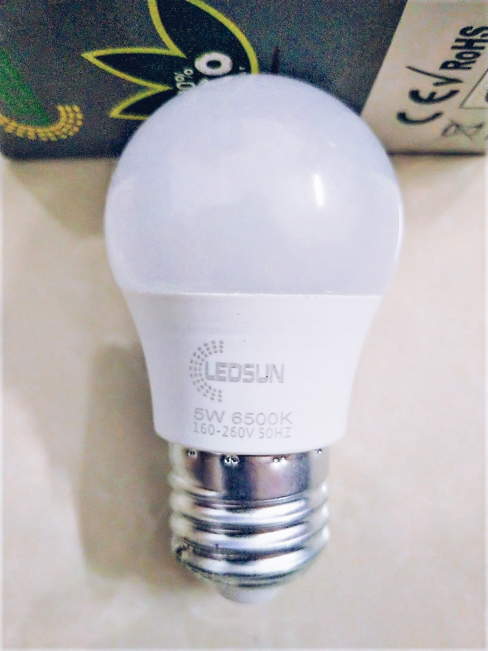 COMBO 10 bóng đèn led BULB 3000K, 6500K đui E270 5W