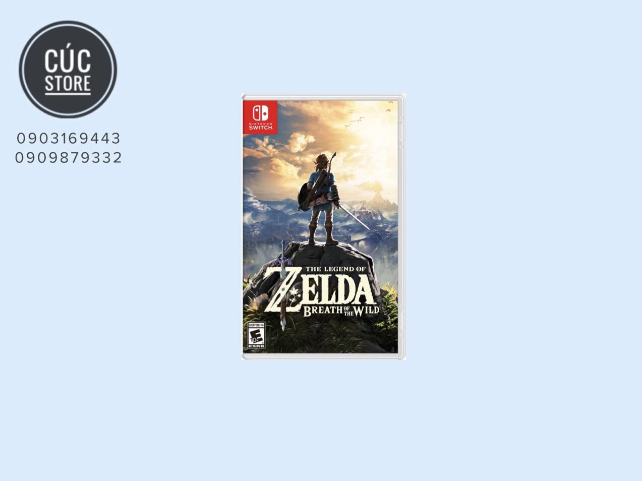 Băng game Switch: The Legend of Zelda: Breath of the Wild
